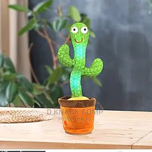 Dancing Cactus Plush Toy,Sing Dance and Learn to Speak