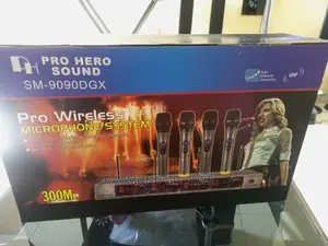 Professional 4 in 1 Digital Wireless Microphone