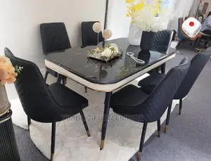Luxury Dining Table With 6 Chairs