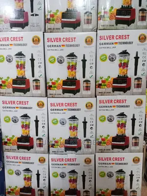 5000w 2cups Silver Crest Commercial Blender