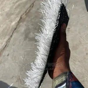 White Synthetic Grass Carpet