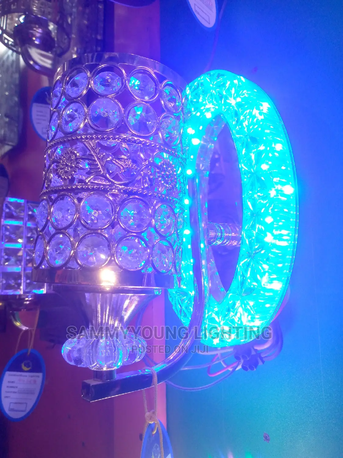 Crystal Led Wall Bracket