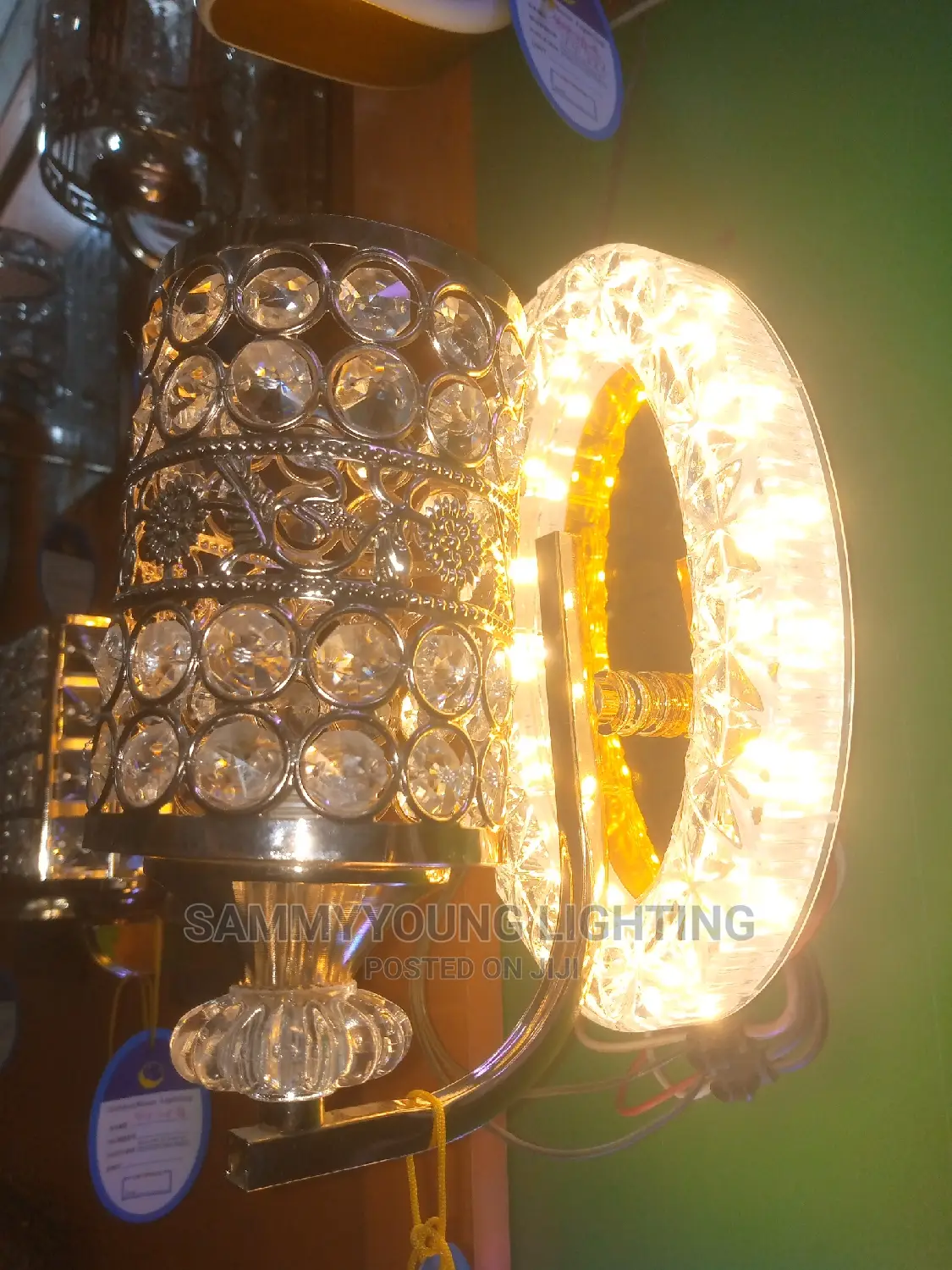 Crystal Led Wall Bracket