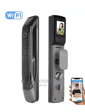 Smart Lock With Video Doorbell, Mobile Image and Remote Open