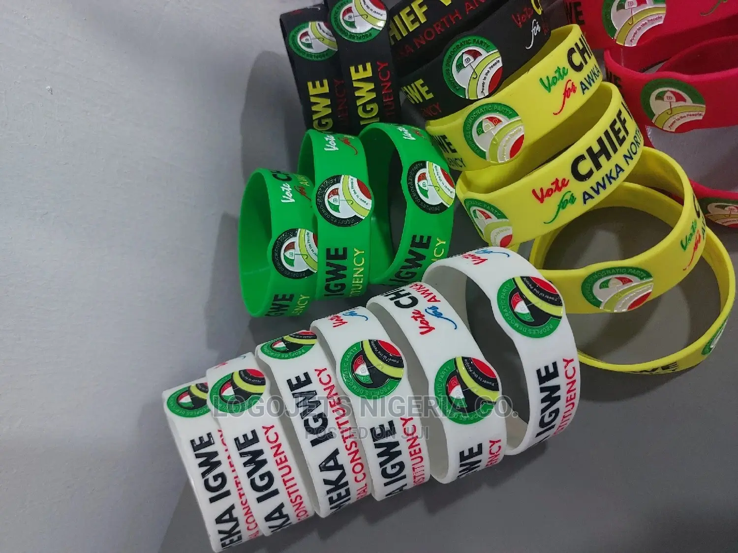Custom Silicone Rubber Wristbands