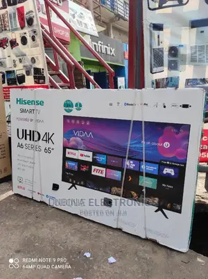 Brand New 2022 HISENSE 65"Android Smart (BLUETOOTH)UHD Tv