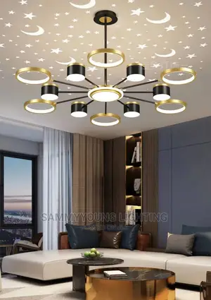 Nordic Moon Chandelier Light