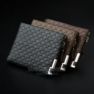 Mens Quality Leather Zipped Wallet