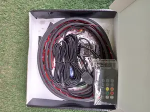 Car Underglow Lights Strip Chasing Color, 12 Color Flashing