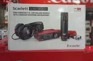 Focusrite Scarlett Solo Studio 3rd Gen Audio Interface