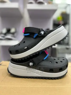 High Sole Crocs