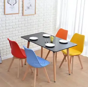 Classic New Modern Dining Table With 4 Chairs.