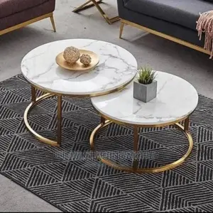 Classic Extendable Marble Centre Table.