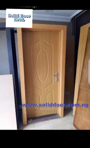 Solid Panel Skin Door With HDF Frame for Sale