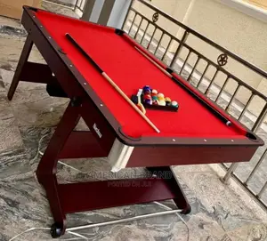 6feet Manually Foldable Snooker for Business or Home Use