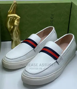 Original White Gucci Shoes