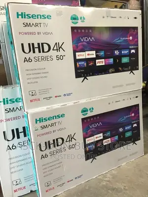 Hisense 50inches Smart UHD Netflix Television,1year Warranty