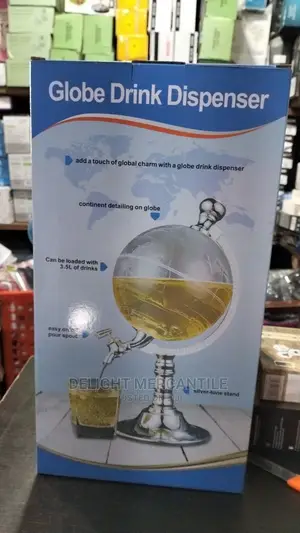 Portable Globe Drink Dispenser
