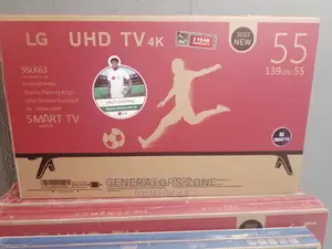 Standard New LG 55'' Smart TV +Youtube and Netflix
