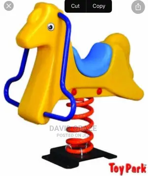 Single Horse Seesaw