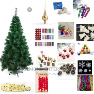 10ft Feet Christmas Tree + Accessories