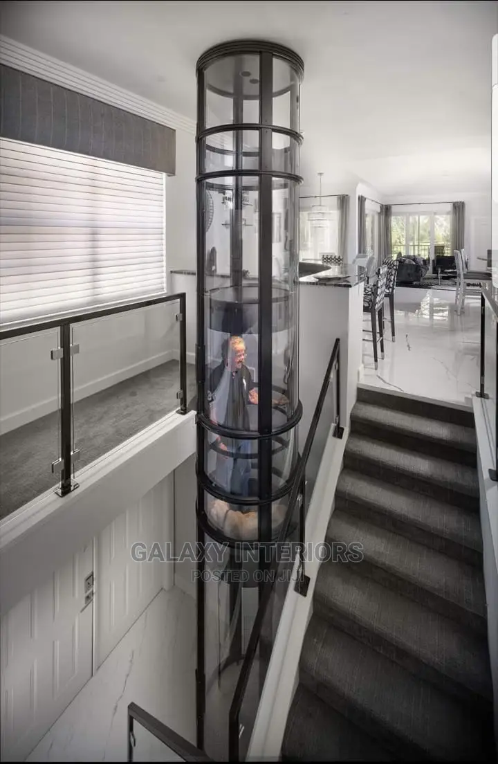 Slim Comfortable Modern AI Enabled Elevator