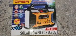 Qasa Solar Kit Portable With Light and Radio