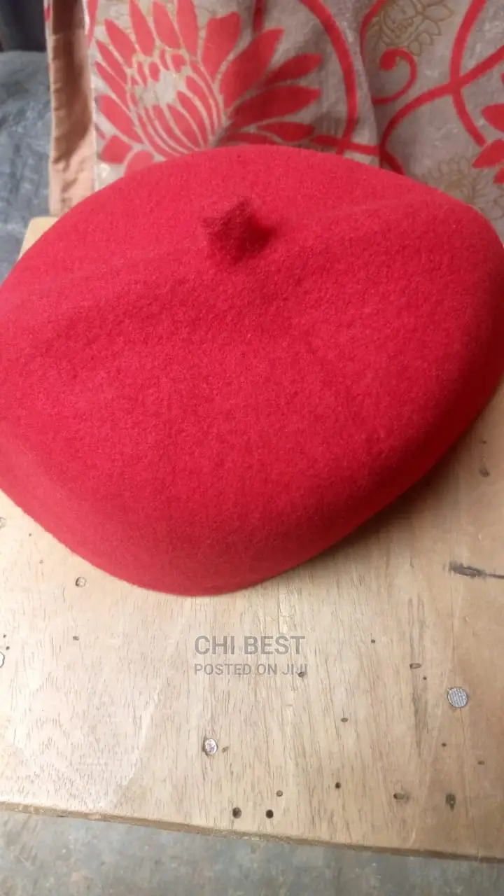 Traditional Chieftancy Cap - Red
