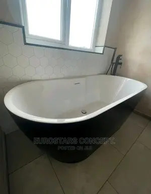 Black Executive Shower Bath Tub