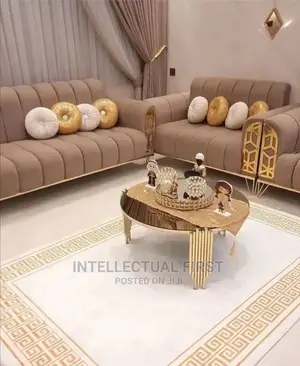 Modern 7 Seater Living Room Fabric Made Sofa Chair.