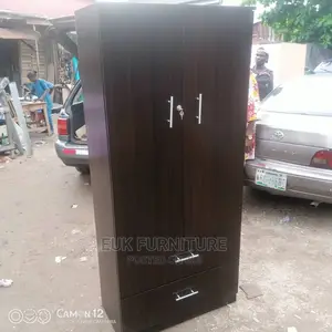 32 Inches by 6ft Wardrobe With Two Drawers