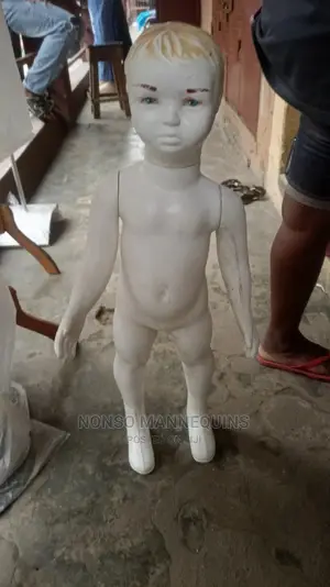Age 1 to 2 Years Unisex Plastic White Kods Mannequins