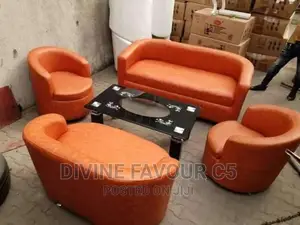 7 Seater Bucket Chairs Without the Center Table