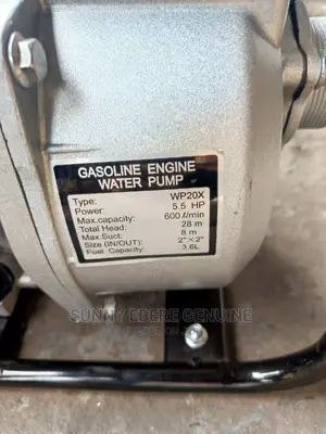 Indestructible Water Pump