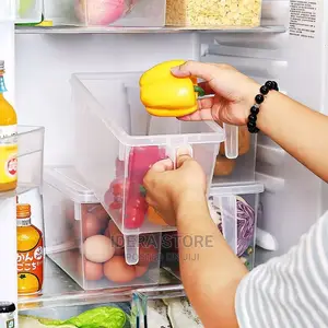Fridge Storage Transparent With Sieve