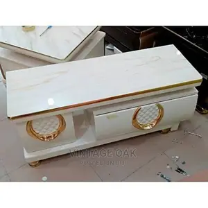 Adjustable Tv Stand With Storage Cabinets.
