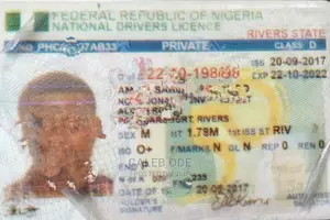 Nigeria Drivers Licence