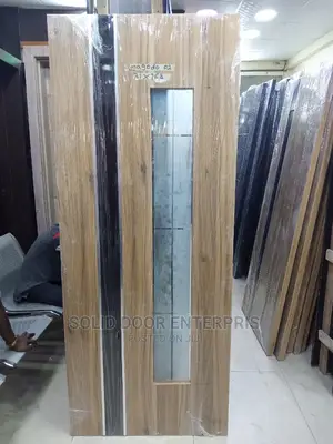 HDF Solid Glass Door for Sale