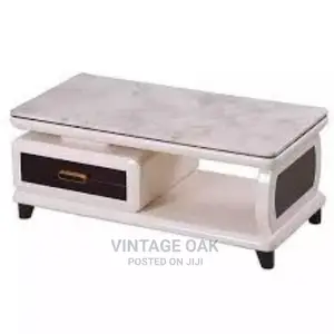 Luxury Coffee Table With Storage Cabinets.
