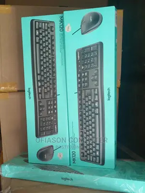 Logitech Mk120 Wired Keyboard and Mouse