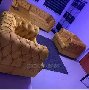 3+1+1 =5 Seater Chesterfield Sofa Chairs Design