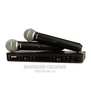 Shure Dual Wireless Microphones BLX288/PG58