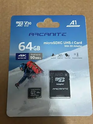 Arcanite 64gb Micro Sd Memory Card