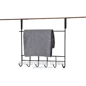 6 Hooks Over the Door Hanger(With Towel Rail) Now Selling .