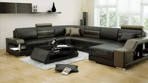 Sofa Set of Chair Corner Unit Made in Nigeria