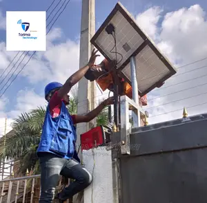 Solar Powered Gate System