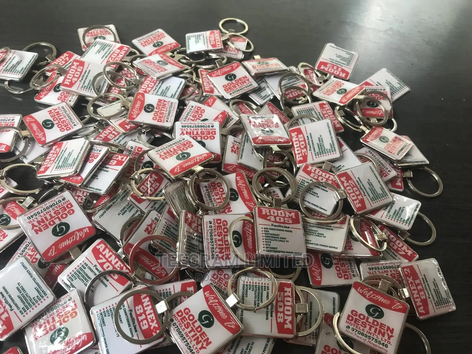 Custom Key Holders Name Tags