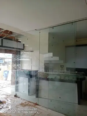 Sliding Frame Less Glass Door