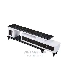 1.5metre Adjustable Tv Stand With Storage Cabinets.