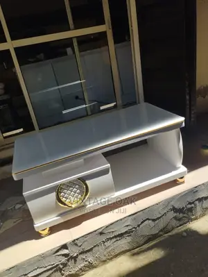 Classic Modern Centre Table With Storage Cabinets.